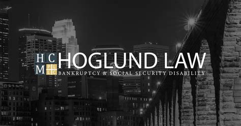 Hoglund law - Hoglund Law is a firm serving Roseville, MN in Bankruptcy and Social Security Disability cases. View the law firm's profile for reviews, office locations, and contact information.
